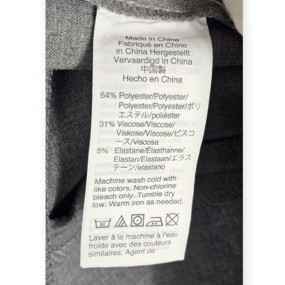 🛍️ J. Crew "Cameron" Slim Crop Pants - Women's 6 - Gray Stretch - Picture 9 of 11